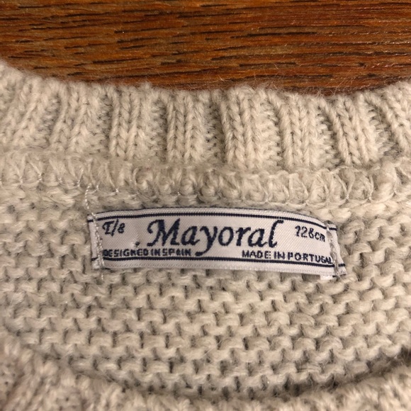 Mayoral Junior Girls Knit Sweater - Picture 7 of 8